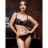 Модный комплект фашия и бразилиана Mioocchi JOSEPHINE 758784/85 nero, Цвет: nero (черный), Размеры: 85D