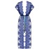 Кружевной пеньюар Obsessive FLOWLACE PEIGNOIR, Цвет: синий, Размеры: S/M, изображение 3
