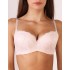 Бюстгальтер балконет Orhideja 587-437 цветочно-розовый, Цвет: цветочно-розовый, Размеры: 75D