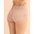Кружевные трусы шорты Alles LUNA FIGI CLASSIC, Цвет: пудра, Размеры: L, изображение 2