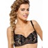 Бюстгальтер балконет тюльпан Nipplex BRIGITTE balkonette черный, Цвет: черный, Размеры: 70H, изображение 3