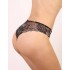 Трусы бразилиана Orhideja 293-018 черный/серебристый пион, Цвет: черный/пион, Размеры: S, изображение 2