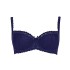 Бюстгальтер балконет Sermija 123-09-L синий сапфир, Цвет: синий сапфир, Размеры: 75F, изображение 6