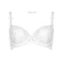 Бюстгальтер балконет пуш-ап Sermija 148-12-L белый, Цвет: белый, Размеры: 75E, изображение 6