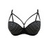 Бюстгальтер балконет с пуш-ап Kinga 574-PU, Цвет: черный/белый, Размеры: 75B, изображение 3 Бюстгальтер балконет с пуш-ап Kinga 574-PU, Цвет: черный/белый, Размеры: 75B, изображение 3