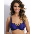 Бюстгальтер балконет пуш-ап Kinga ONYX PU-427/1 темно-синий, Цвет: темно-синий, Размеры: 75B