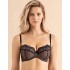 Бюстгальтер балконет Alles NOEL U, Цвет: черный, Размеры: 65E, изображение 3