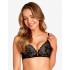 Бюстгальтер балконет пуш-ап Esotiq BERRIE 38346 черный/бежевый, Цвет: черный/бежевый, Размеры: 70C