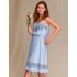 Легкий сарафан Key LND 313 A21, Цвет: синий/белый, Размеры: S, изображение 2