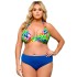 Раздельный купальник халтер Lorin L3083/1 BIG, Цвет: мультиколор, Размеры: 75D