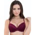 Бюстгальтер балконет пуш-ап Simona M 870 бордо, Цвет: бордо, Размеры: 95C, изображение 7