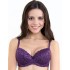 Бюстгальтер балконет пуш-ап Simona M 870 ежевика, Цвет: ежевика, Размеры: 70D, изображение 2
