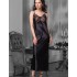 Атласная сорочка с кружевной спинкой Mia-Amore MADISON 8925, Цвет: черный, Размеры: M