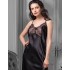 Атласная сорочка с кружевной спинкой Mia-Amore MADISON 8925, Цвет: черный, Размеры: M, изображение 3