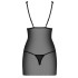 Сексуальная сорочка с трусиками Obsessive LUCITA CHEMISE, Цвет: черный, Размеры: S/M, изображение 4 Сексуальная сорочка с трусиками Obsessive LUCITA CHEMISE, Цвет: черный, Размеры: S/M, изображение 4