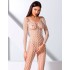 Эротический комбинезон сетка Passion BS 068 white, Цвет: белый, Размеры: S/M