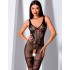 Эротический комбинезон сетка Passion BS 069 black, Цвет: черный, Размеры: UN