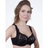 Бюстгальтер мягкий с подкроем Elli 1010 черный, Цвет: черный, Размеры: 80H, изображение 2