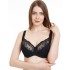 Бюстгальтер полумягкий Elli 9000 черный, Цвет: черный, Размеры: 90F, изображение 6