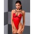 Соблазнительное боди Passion AKITA BODY, Цвет: красный, Размеры: 2XL/3XL