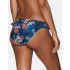 Трусы пляжные с оборкой Esotiq BLOSSOM 37956, Цвет: синий+коралл, Размеры: M, изображение 2