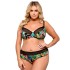 Раздельный купальник с уплотненной чашкой Lorin L2329/1 BIG, Цвет: флора, Размеры: 85C