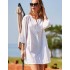 Хлопковая пляжная туника Mia-Amore ARGENTINA 1371, Цвет: белый, Размеры: XL