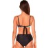 Раздельный купальник пуш-ап с высокими плавками Ewlon A.8043_965, Цвет: черный, Размеры: M, изображение 2