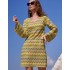 Пляжная туника из ажурного полотна Mia-Amore MISSONI 8240 желтый, Цвет: желтый, Размеры: L/XL, изображение 3