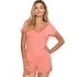 Комплект с шортами Nipplex GRETA PAJAMAS, Цвет: коралл, Размеры: S