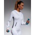 Толстовка для фитнеса Bas Bleu IMAGIN BLOUSE 200 den, Цвет: белый, Размеры: L