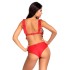 Красный открытый купальник Lorin L1125/1, Цвет: красный, Размеры: S, изображение 2