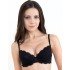 Кружевной бюстгальтер пуш-ап Karina LM 108 черный, Цвет: черный, Размеры: 75C, изображение 2