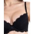 Кружевной бюстгальтер пуш-ап Karina LM 108 черный, Цвет: черный, Размеры: 75C, изображение 3