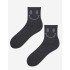 Носки женские Marilyn SC SILVER SMILEY графит, Цвет: графит, Размеры: UN
