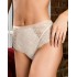 Кружевные высокие трусы слипы Amelie POLINA 2010-2 кремовый, Цвет: кремовый, Размеры: S