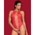 Соблазнительное боди Obsessive B120 TEDDY, Цвет: красный, Размеры: S/M/L