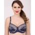 Бюстгальтер полумягкий биколор Simona M 900 синий-серебро, Цвет: синий-серебро, Размеры: 95B, изображение 3