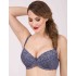 Бюстгальтер балконет пуш-ап Simona M 870 батик, Цвет: батик, Размеры: 80D, изображение 6