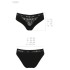 Черные хлопковые трусики Passion PS001 PANTIES BLACK, Цвет: черный, Размеры: M, изображение 3