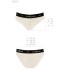 Хлопковые трусики-слип Passion PS001 PANTIES ECRU, Цвет: экрю, Размеры: S, изображение 3