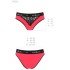 Хлопковые трусики-слип Passion PS001 PANTIES RED-BLACK, Цвет: черно-красный, Размеры: S, изображение 3