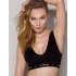 Хлопковый топ Passion PS004 TOP BLACK, Цвет: черный, Размеры: L