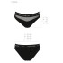 Хлопковые трусики-слипы Passion PS006 PANTIES BLACK, Цвет: черный, Размеры: M, изображение 3