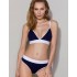 Хлопковый топ-триангул без косточек Passion PS007 TOP NAVY BLUE, Цвет: синий, Размеры: L, изображение 4