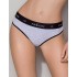 Хлопковые трусики-бразилиана Passion PS008 PANTIES GREY, Цвет: серый, Размеры: M