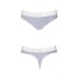 Хлопковые трусики-бразилиана Passion PS012 PANTIES GREY, Цвет: серый, Размеры: M, изображение 3