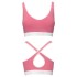 Хлопковый топ без косточек Passion PS014 TOP PINK, Цвет: розовый, Размеры: M, изображение 4