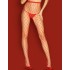Колготки в крупную сетку Obsessive TIGHTS S812 красный, Цвет: красный, Размеры: XL/2XL Колготки в крупную сетку Obsessive TIGHTS S812 красный, Цвет: красный, Размеры: XL/2XL