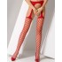 Сексуальные колготки Passion S 011 red, Цвет: красный, Размеры: UN